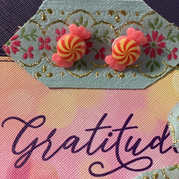 Spring and Summer Candy Earrings/ stainless steel hardware w/ CREATOLOGY backs. - Picture 3 of 8